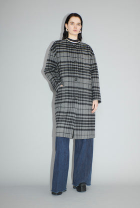 Double Check Mantel, Flannel Grey from ODEEH 