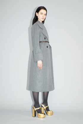 Original Light Loden Mantel, Flannel Grey from ODEEH 