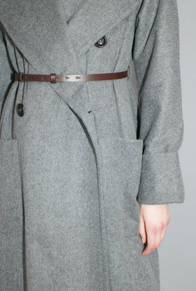 Original Light Loden Mantel, Flannel Grey from ODEEH 