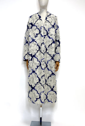 Painted Arabesque Mantel, Pigment from ODEEH 