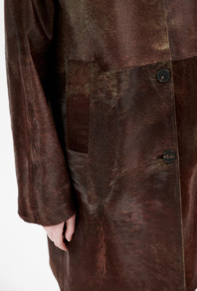 Cavallino Irregular Dyed Jacke, Tundra from ODEEH 