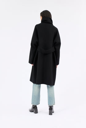 DOUBLE FACE Mantel, Jet Black from ODEEH 