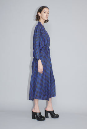 Graphic Hounds Tooth Kimono, Admiral from ODEEH 