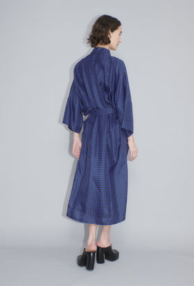 Graphic Hounds Tooth Kimono, Admiral from ODEEH 