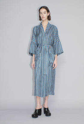 Braided Graphics Kimono, Acqua from ODEEH 