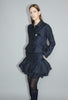 Struct Taffeta Jacket, Midnight from ODEEH 