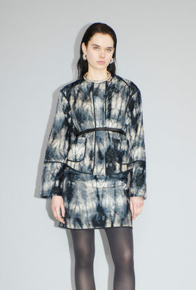 Quilted Tie-Dye Jacke, Ink from ODEEH 