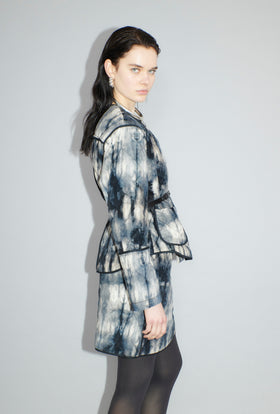 Quilted Tie-Dye Jacke, Ink from ODEEH 