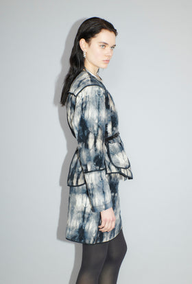 Quilted Tie-Dye Jacke, Ink from ODEEH 