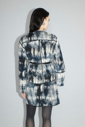 Quilted Tie-Dye Jacke, Ink from ODEEH 