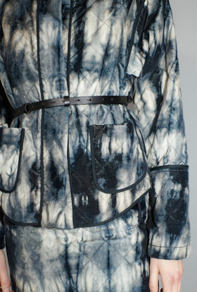 Quilted Tie-Dye Jacke, Ink from ODEEH 