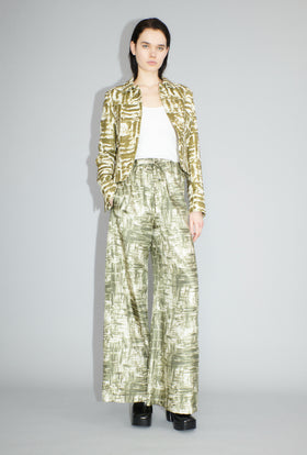 Blow-Up Texture Jacke, Goldolive from ODEEH 