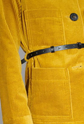 French Curduroy Jacke, Saffran from ODEEH 