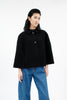 Spongy Double Face Cape, Jet Black from ODEEH 