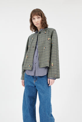 Fancy Check Jacke, Oxid from ODEEH 