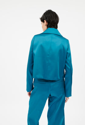 Stretch Duchesse Jacke, Peacock from ODEEH 