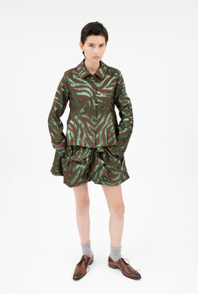Fancy Zebra Jacke, Teal from ODEEH 