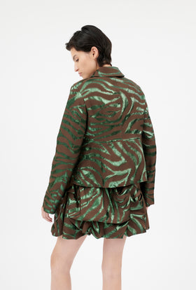 Fancy Zebra Jacke, Teal from ODEEH 