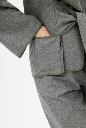 Flannel Jersey Jacke, Light Flannel from ODEEH 