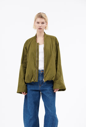 Soft Duchesse Jacket, Goldolive from ODEEH 