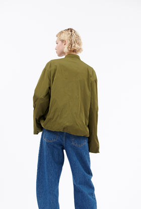Soft Duchesse Jacket, Goldolive from ODEEH 
