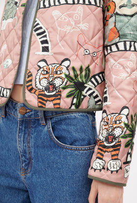 Cats & Tigers Jacke, Blush from ODEEH 