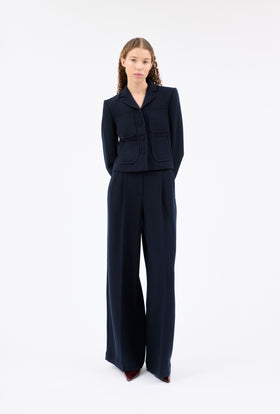 HEAVY GEORGETTE Jacke, Nightflight from ODEEH 