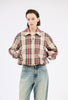 Tartan Check Jacket, Paprika from ODEEH 