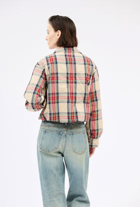 Tartan Check Jacke, Paprika from ODEEH 