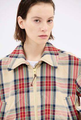 Tartan Check Jacke, Paprika from ODEEH 