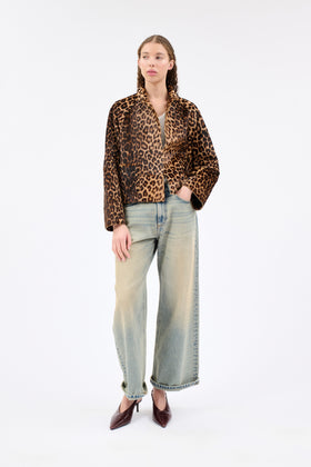 Panther Goat Skin Jacke, Feline from ODEEH 