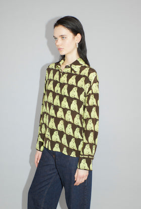 Relaxing Bears Bluse, Citrine from ODEEH 
