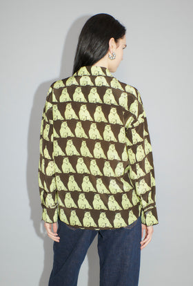 Relaxing Bears Bluse, Citrine from ODEEH 
