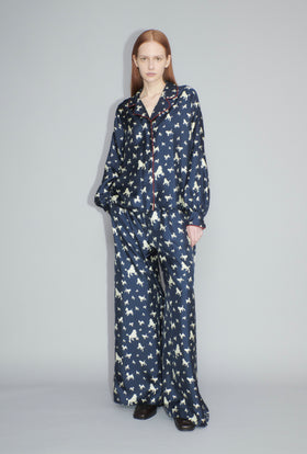 Poodle Meadow Bluse, Midnight from ODEEH 
