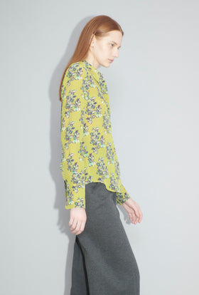 Painted Blossoms Bluse, Citrine from ODEEH 