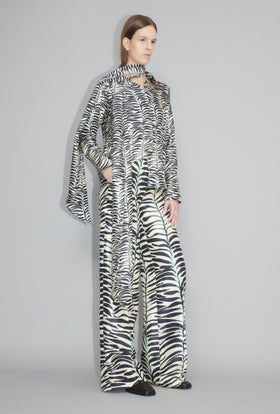 Op-Art Tree Bluse, Black White from ODEEH 