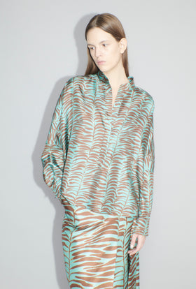 Op-Art Tree Bluse, Shellac from ODEEH 