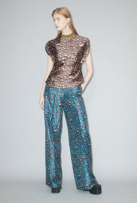 Glass Bubbles Top, Aubergine from ODEEH 