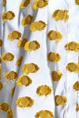 Filcoupé Dots Bluse, Jade-Yellow from ODEEH 
