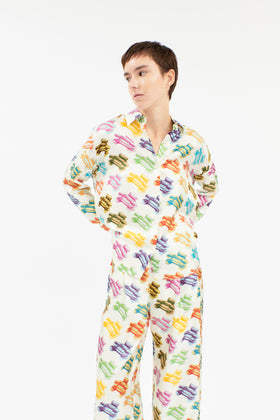 Pool Chairs Bluse, Multicolor from ODEEH 