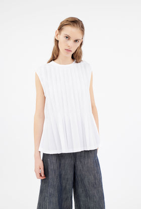 Cote de Cheval Bluse, White from ODEEH 