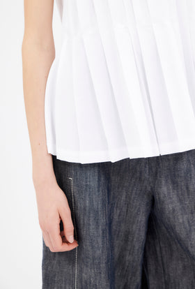 Cote de Cheval Bluse, White from ODEEH 