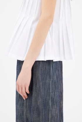 Cote de Cheval Bluse, White from ODEEH 