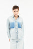 Heavily Bleached Denim Bluse, Horizon from ODEEH 