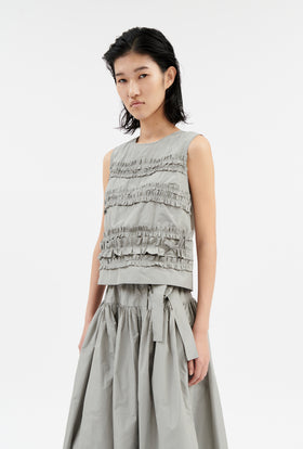 Ultra Light Taffeta Rock, Dark Silver from ODEEH 