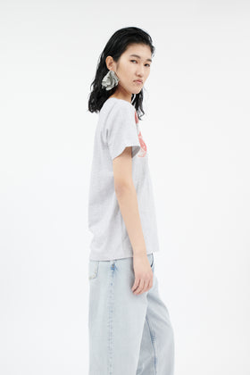 Organic Single Jersey T-Shirt, Rouge from ODEEH 