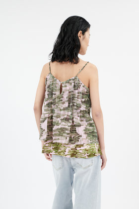 Big Brush Strokes Top, Bush Green from ODEEH 