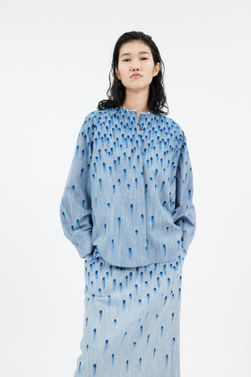 Degrade Drops Bluse, Pigment from ODEEH 