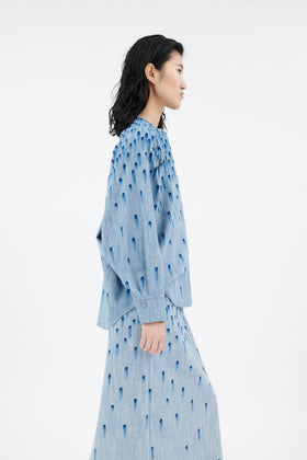 Degrade Drops Bluse, Pigment from ODEEH 