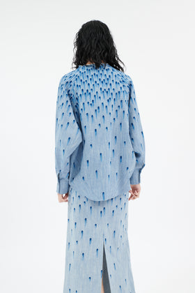 Degrade Drops Bluse, Pigment from ODEEH 